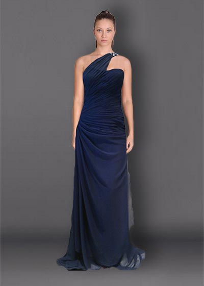 שמלת ערב שיפון