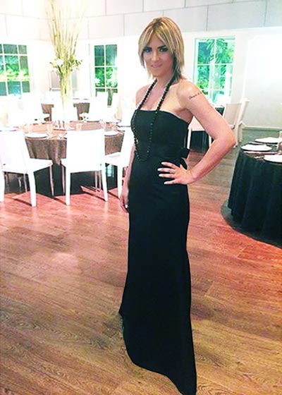 לקוחה שמלת ערב 6