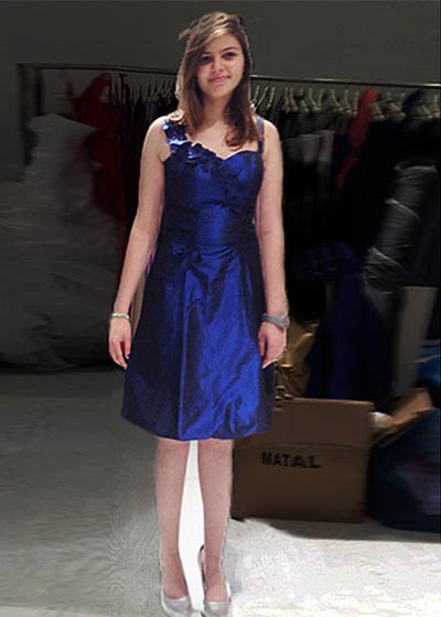 לקוחה שמלת ערב 4