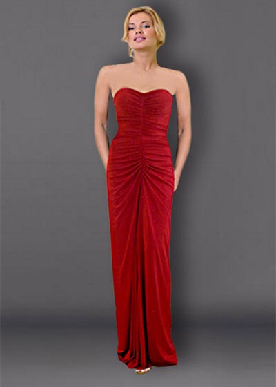 שמלות ערב אדומות