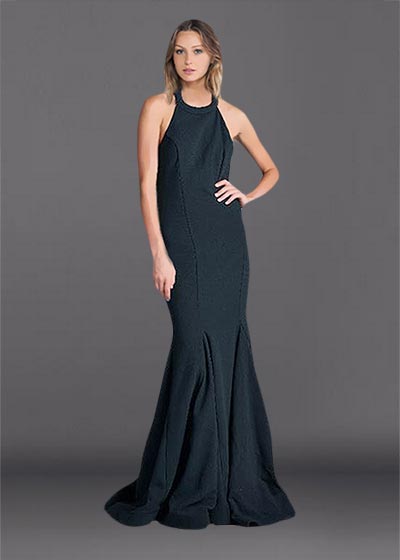 שמלת קולר לערב